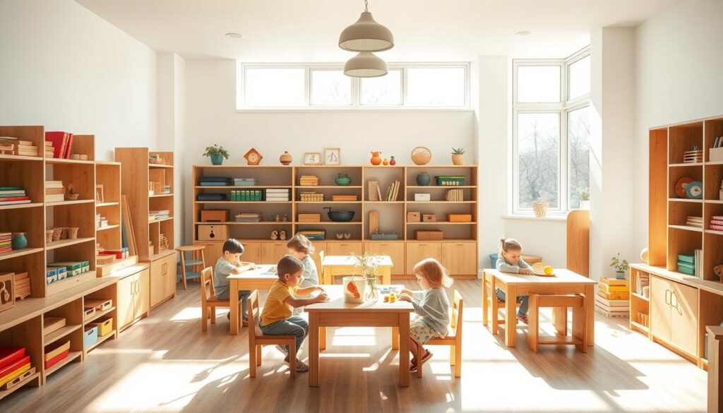 Educação Montessori em comparação com as demais