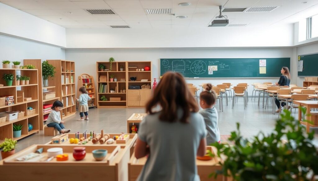 montessori vs. tradicional
